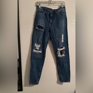 (FashionsNova) Kia Boyfriend Jeans - Medium Blue Wash